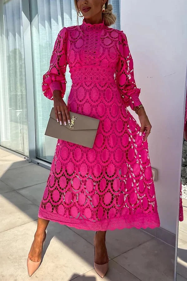 A Vintage Style Dress with Delicate Timeless Details
