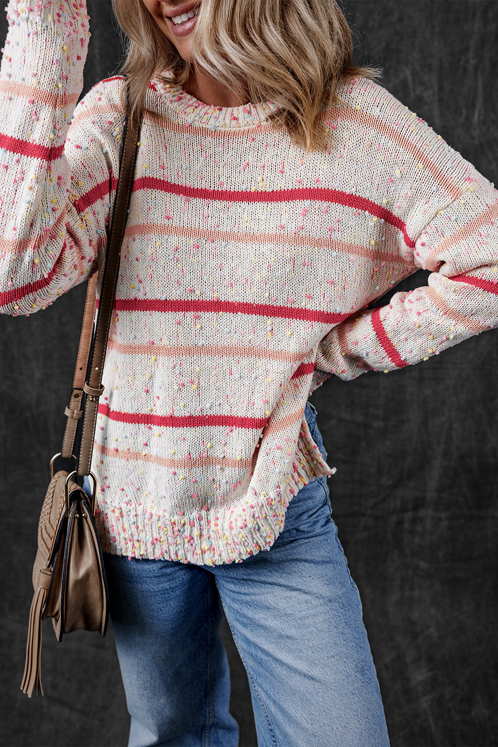 Classic Vintage Sweater with a Flattering Fit