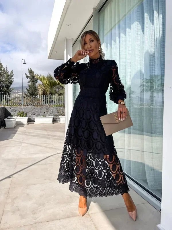 A Vintage Style Dress with Delicate Timeless Details
