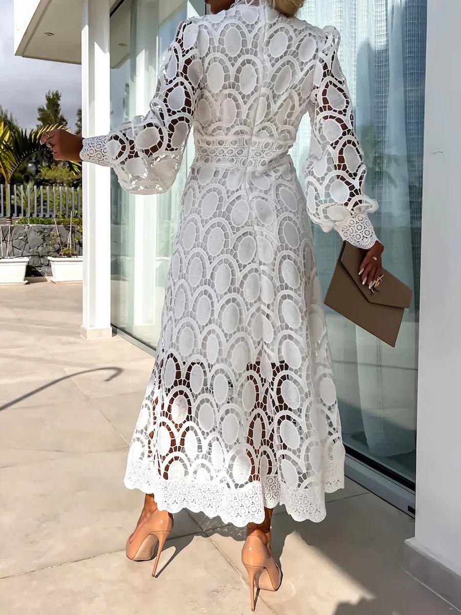 A Vintage Style Dress with Delicate Timeless Details