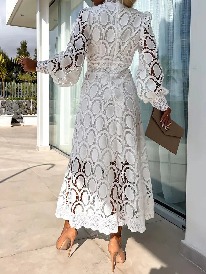 A Vintage Style Dress with Delicate Timeless Details