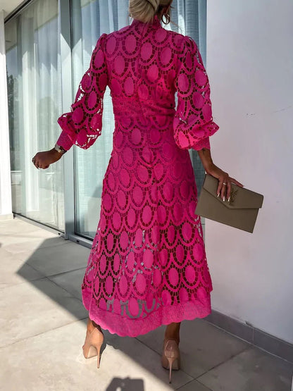 A Vintage Style Dress with Delicate Timeless Details
