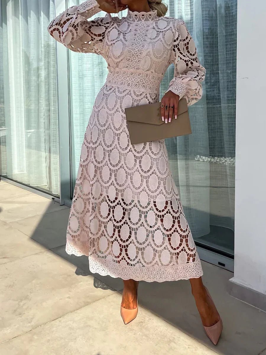 A Vintage Style Dress with Delicate Timeless Details