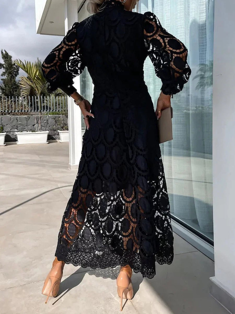 A Vintage Style Dress with Delicate Timeless Details