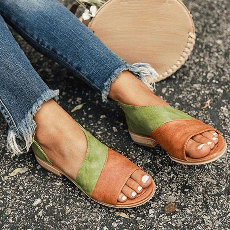 Vintage Inspired Orthopedic Sandals