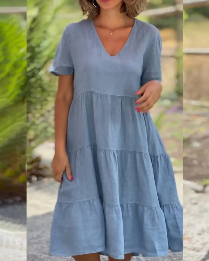 Beautifully Finished Dress in a Timeless Design