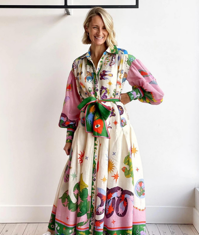 Well Tailored Dress with a Graceful Silhouette