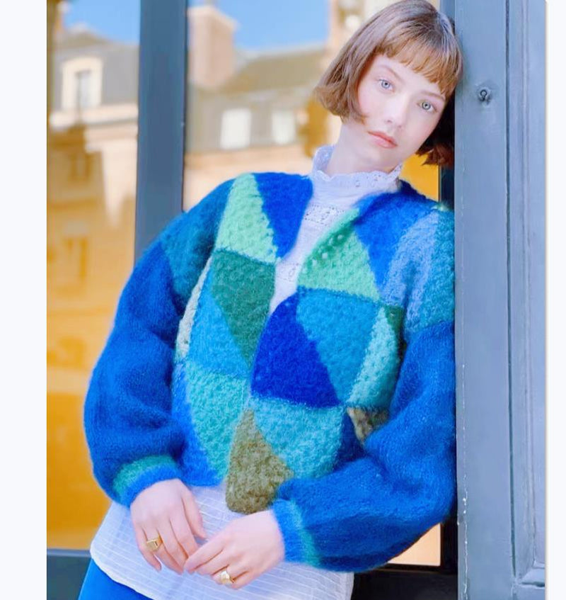 Vintage Inspired Sweater with a Contemporary Edge
