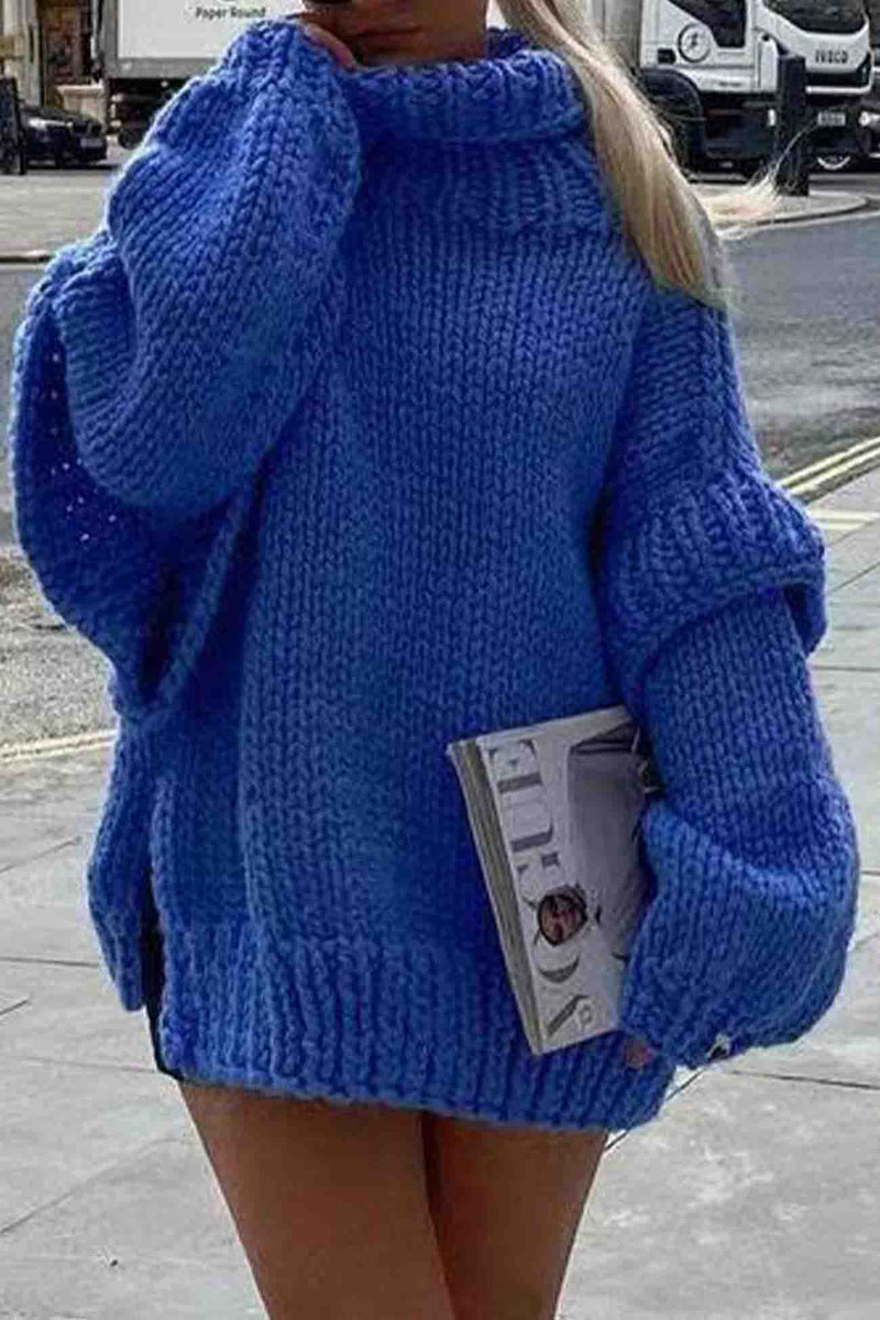 Classic Vintage Sweater with a Flattering Fit