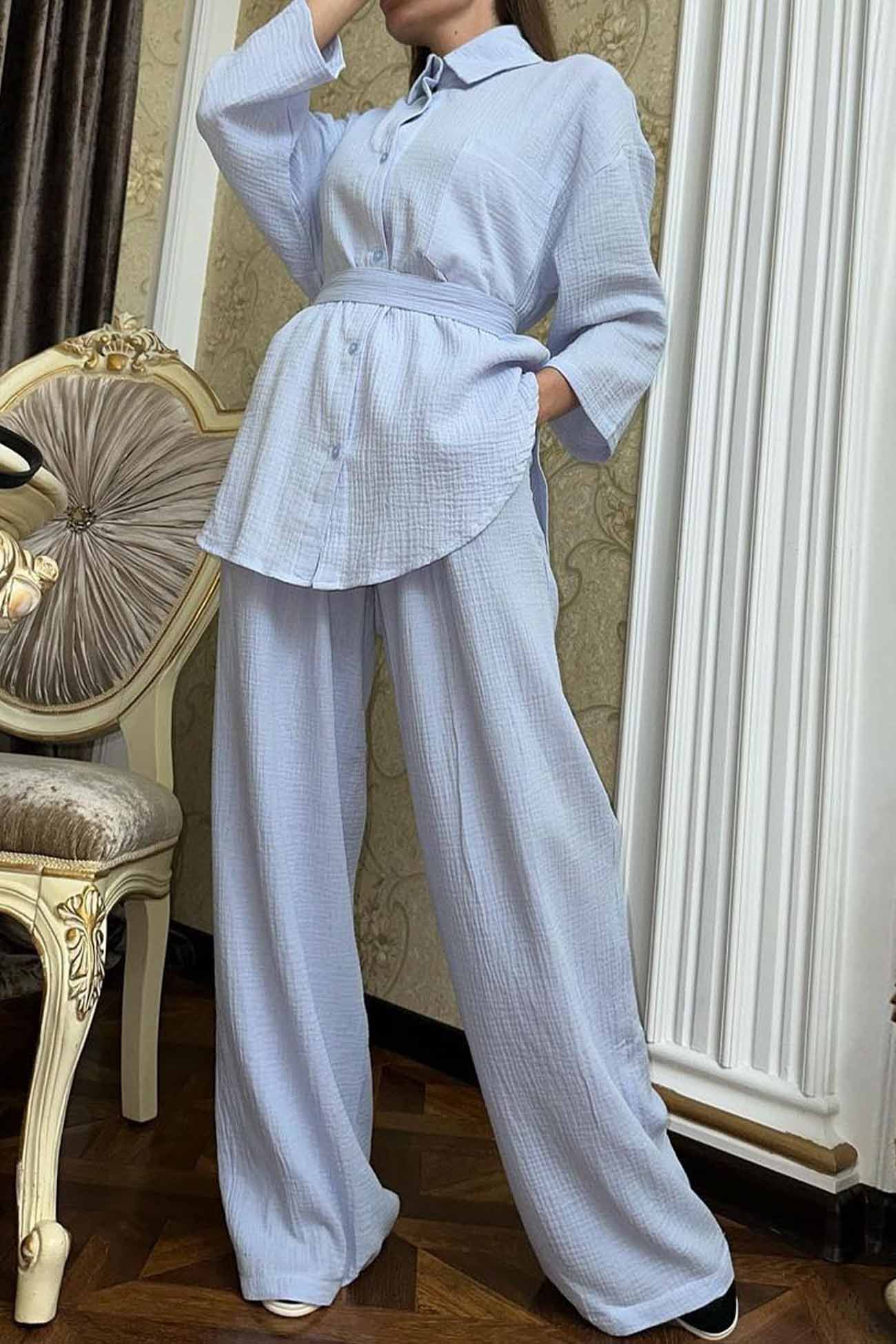 A Vintage Style Pants with Delicate Timeless Details