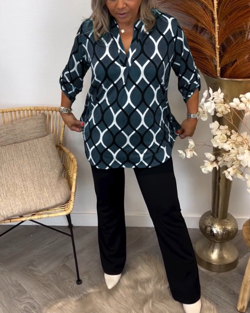 Gracefully Styled Blouse for Any Occasion