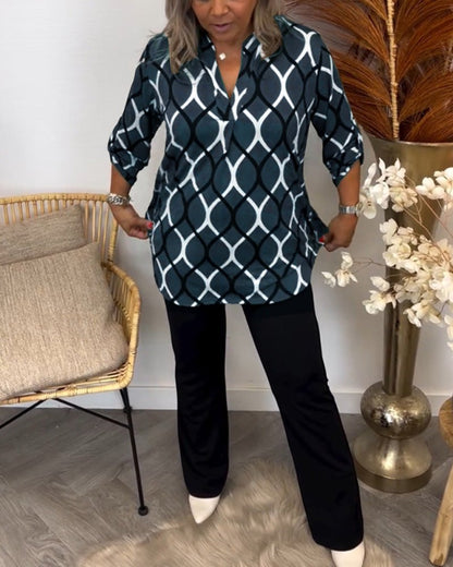 Gracefully Styled Blouse for Any Occasion