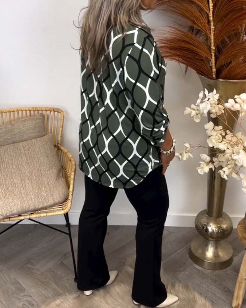 Gracefully Styled Blouse for Any Occasion