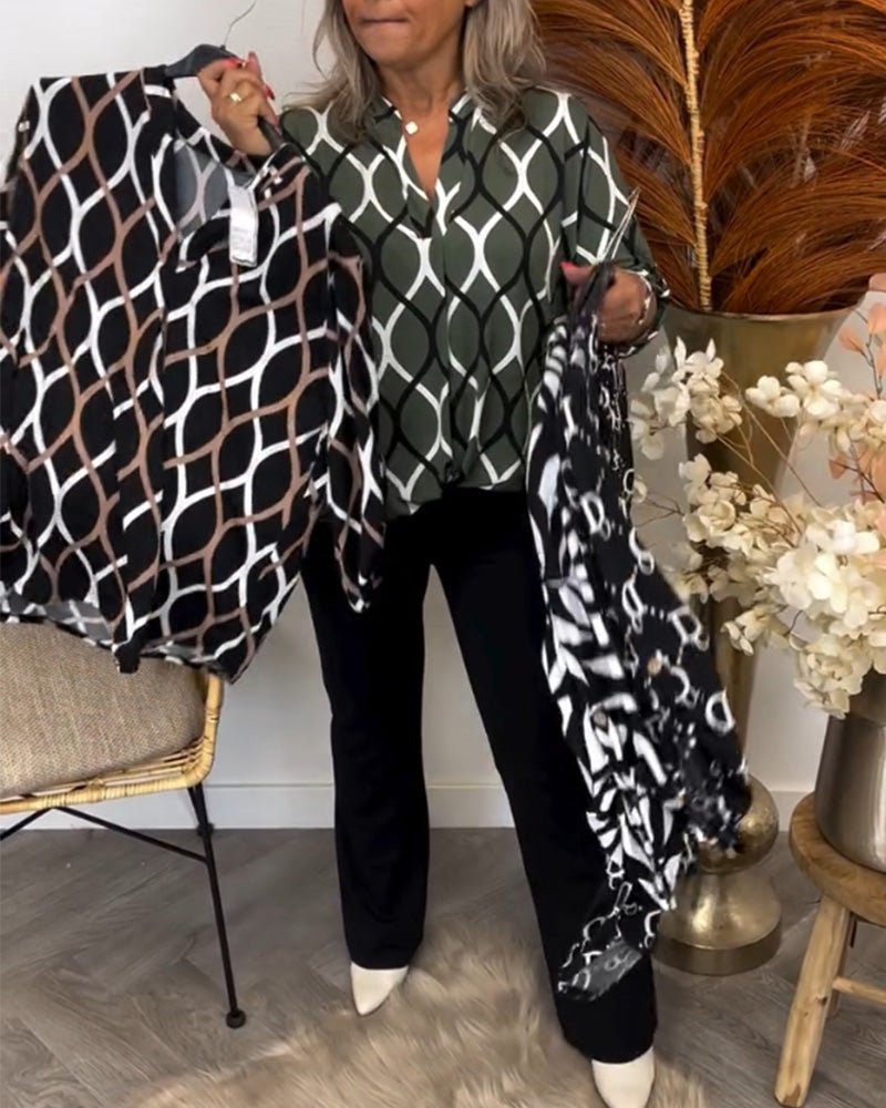Gracefully Styled Blouse for Any Occasion