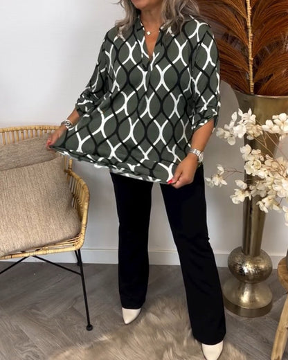 Gracefully Styled Blouse for Any Occasion