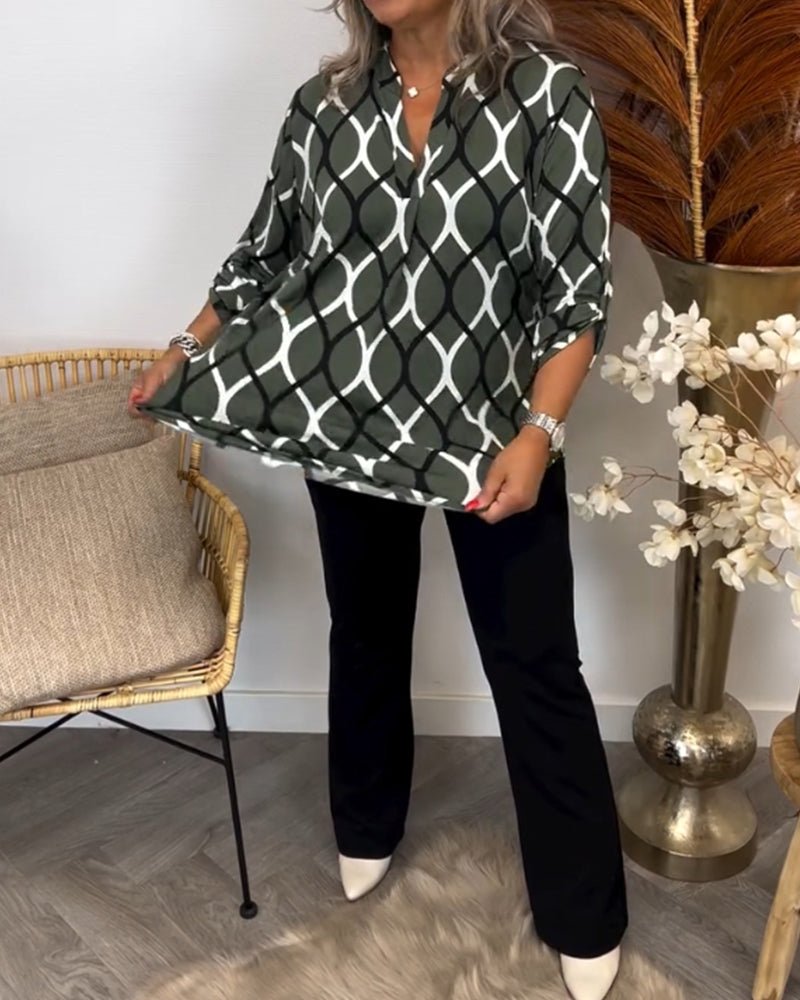 Gracefully Styled Blouse for Any Occasion