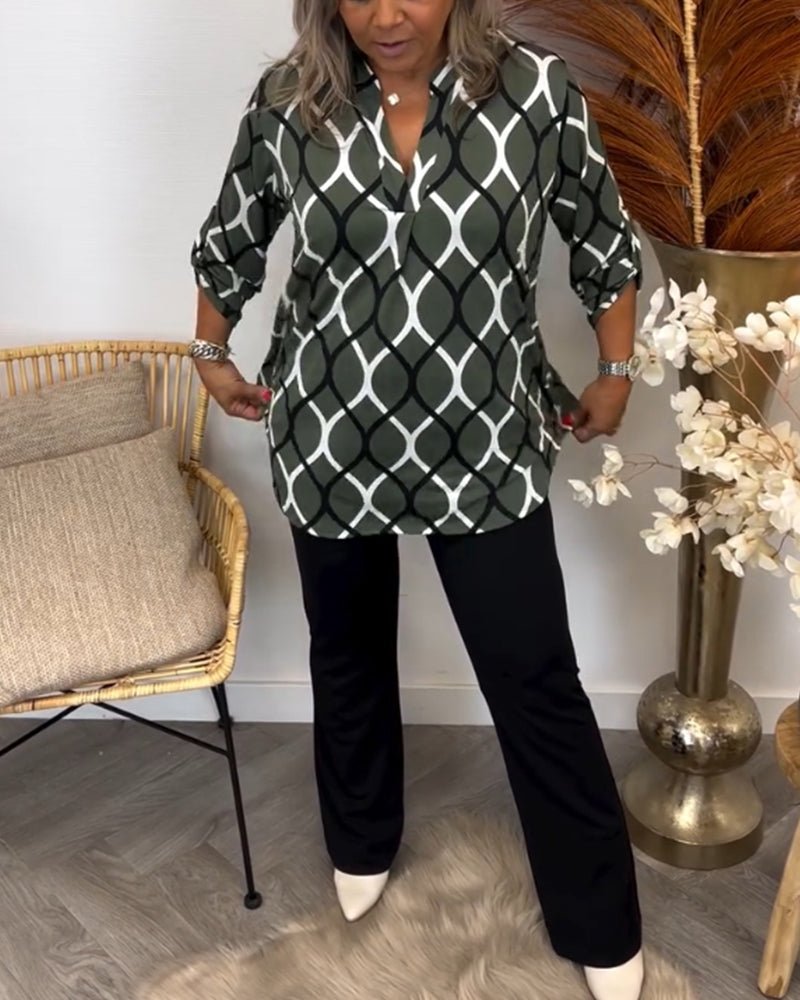 Gracefully Styled Blouse for Any Occasion