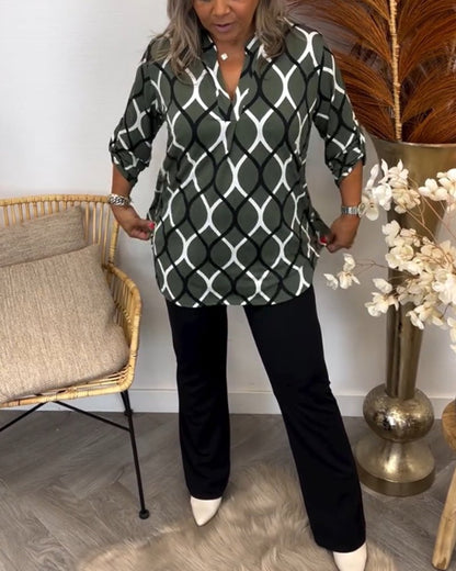Gracefully Styled Blouse for Any Occasion