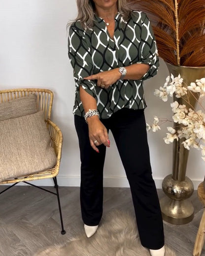 Gracefully Styled Blouse for Any Occasion