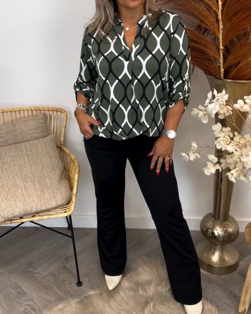 Gracefully Styled Blouse for Any Occasion