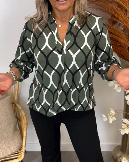 Gracefully Styled Blouse for Any Occasion