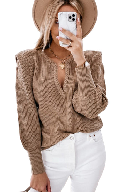 Gracefully Styled Sweater for Any Occasion