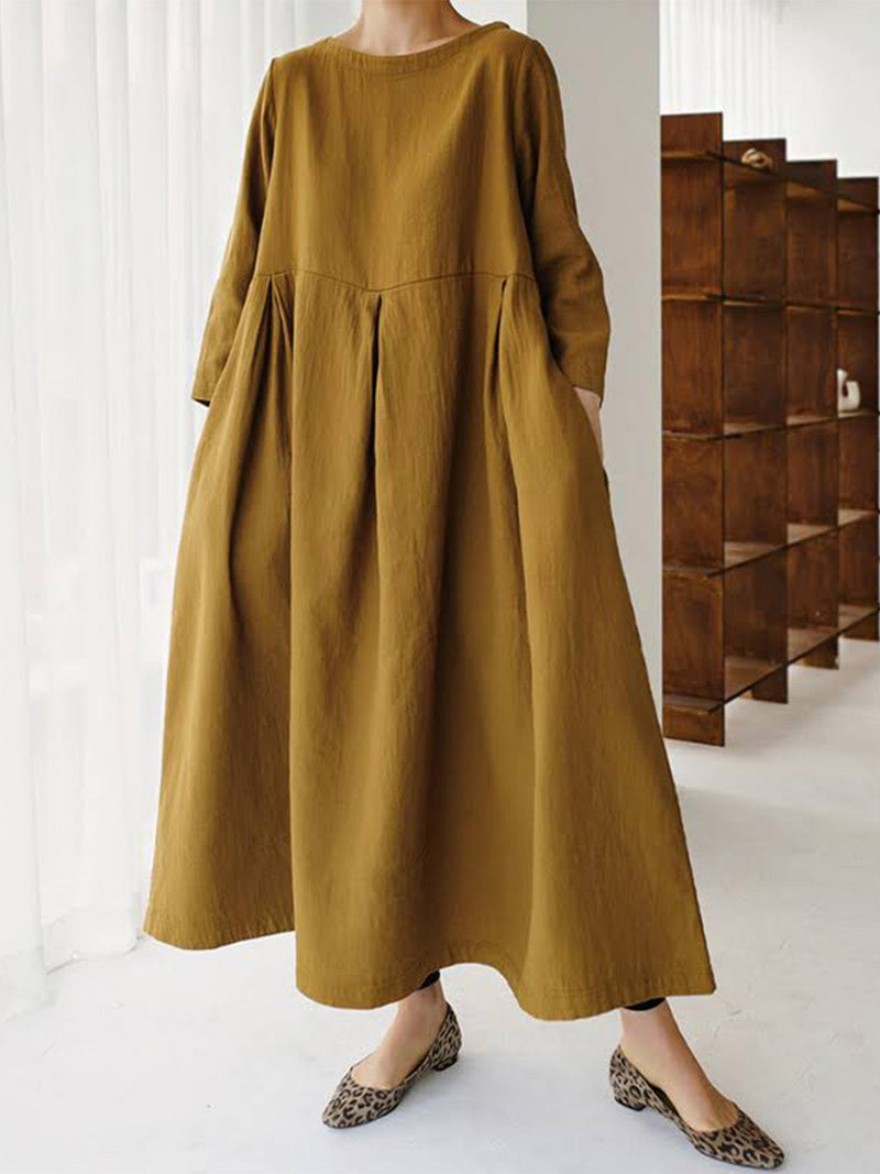A Vintage Style Dress with Delicate Timeless Details