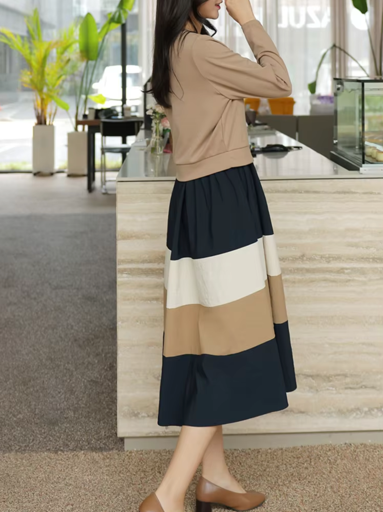 Vintage Inspired Sweater with a Contemporary Edge