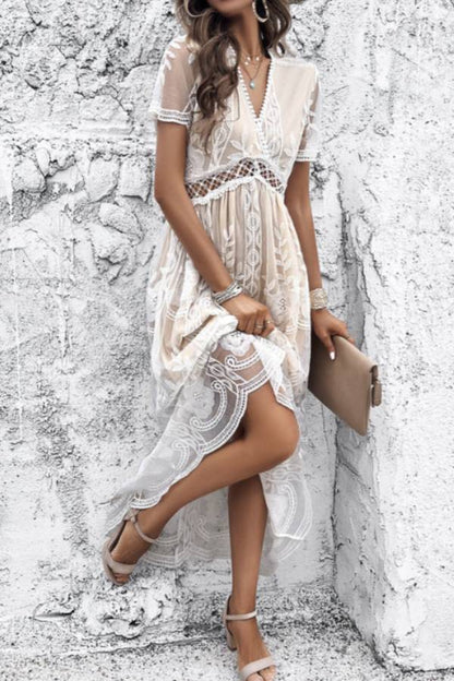 A Vintage Style Dress with Delicate Timeless Details