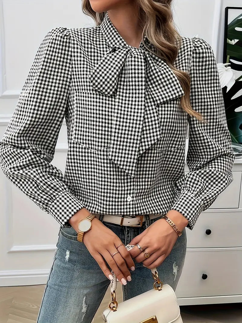 Vintage Inspired Blouse with a Contemporary Edge