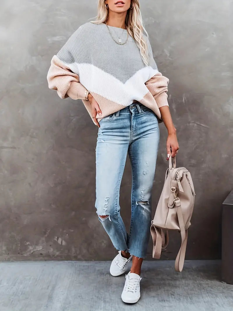 Vintage Inspired Sweater with a Contemporary Edge
