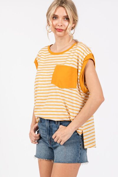 Well Tailored T-Shirt with a Graceful Silhouette