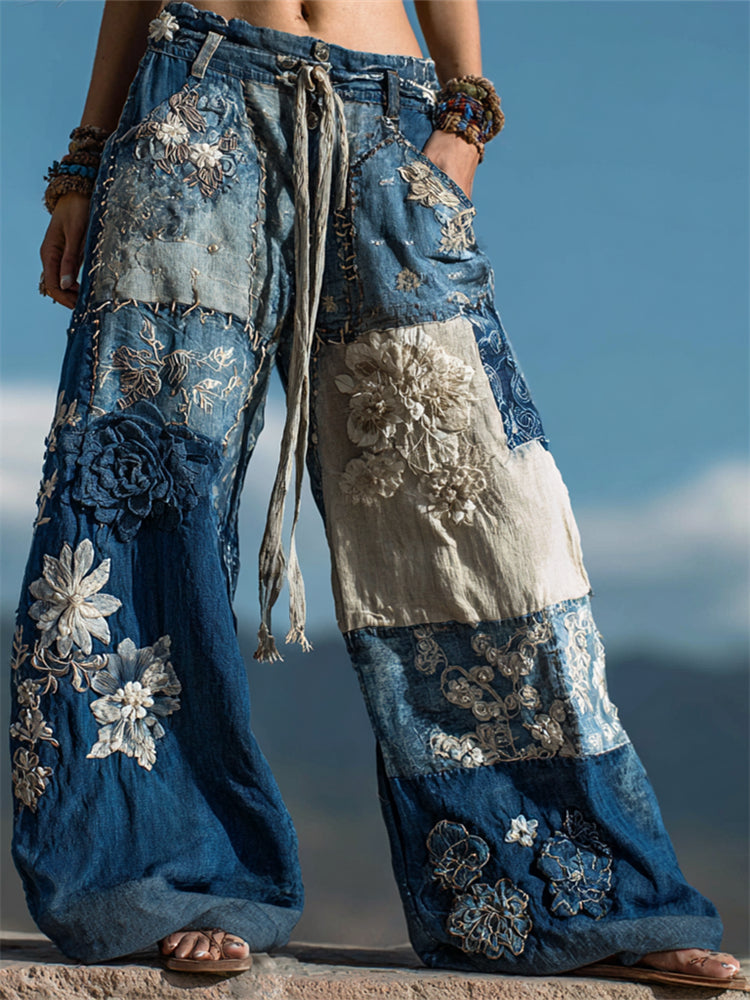 Vintage-inspiroitu Housut