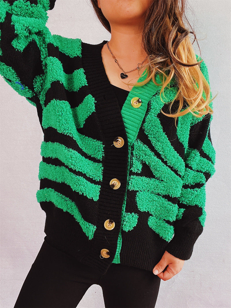 Vintage Inspired Cardigan with a Contemporary Edge