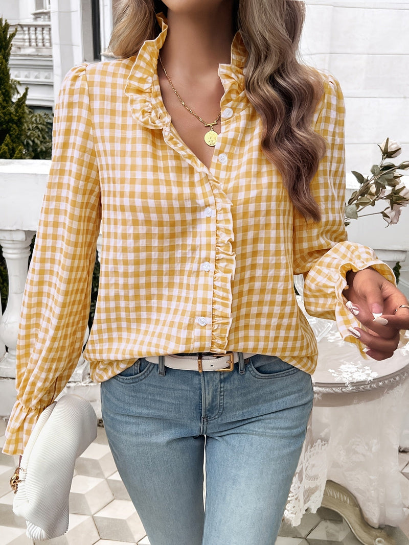 A Vintage Style Blouse with Delicate Timeless Details