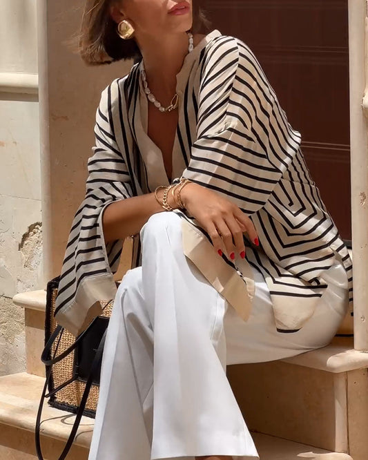 Classic Vintage Blouse with a Flattering Fit