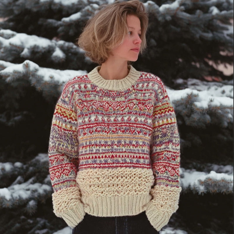 Klassinen vintage Villapaita