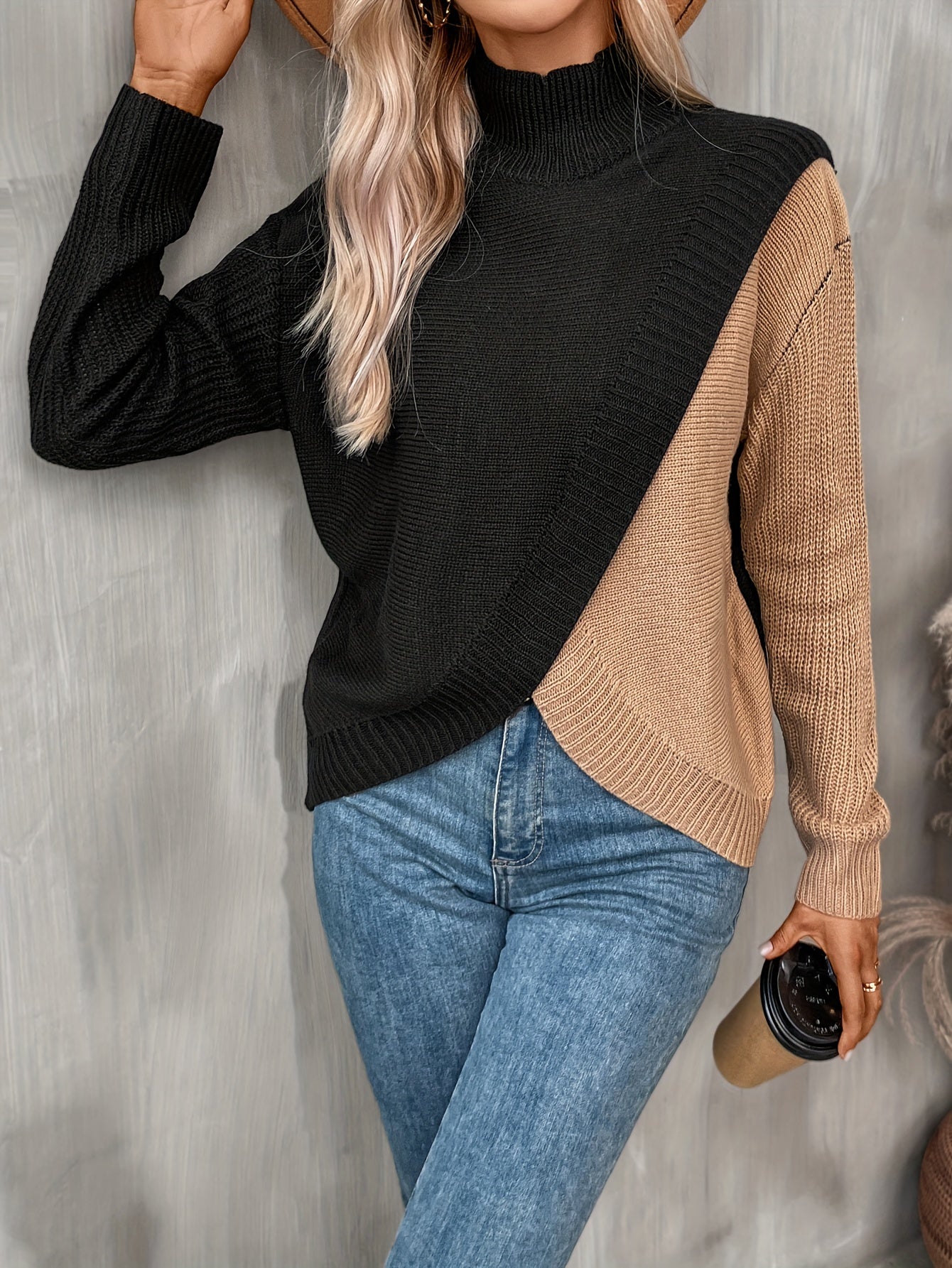 Classic Vintage Sweater with a Flattering Fit