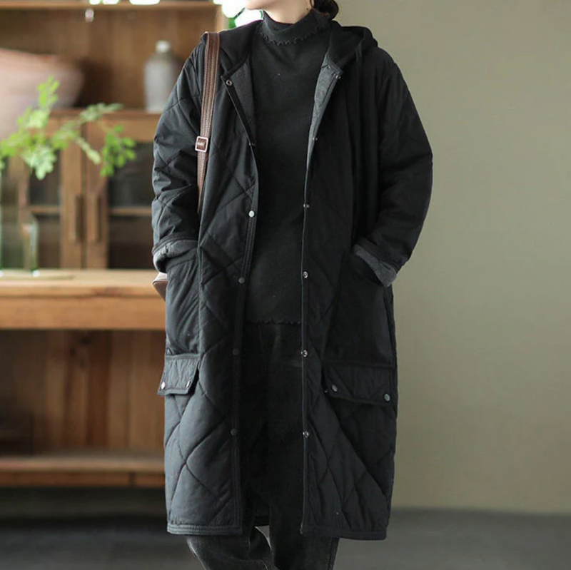 A Vintage Style Coat with Delicate Timeless Details