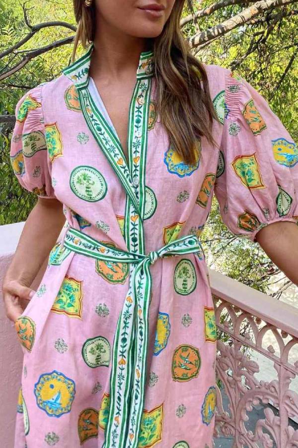 A Vintage Style Dress with Delicate Timeless Details