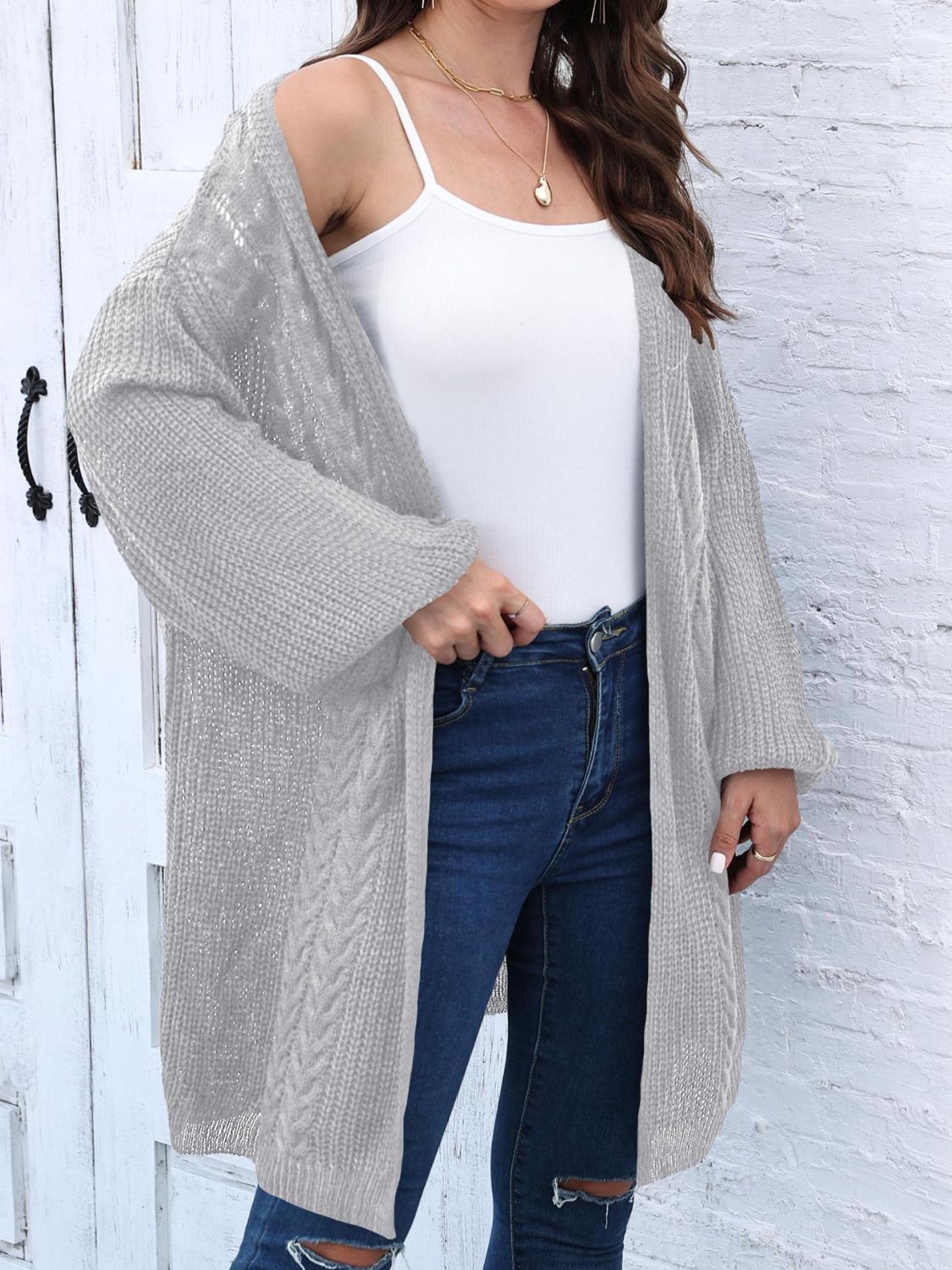 A Vintage Style Cardigan with Delicate Timeless Details