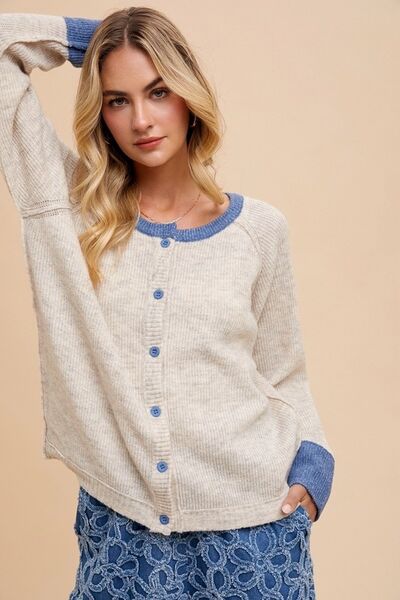 Classic Vintage Cardigan with a Flattering Fit