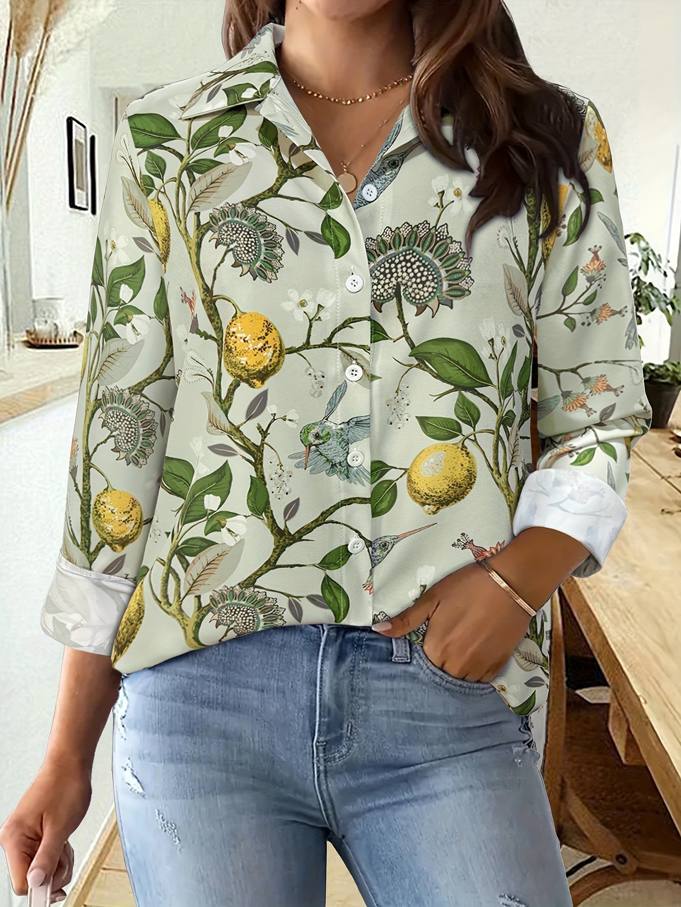 Gracefully Styled Blouse for Any Occasion