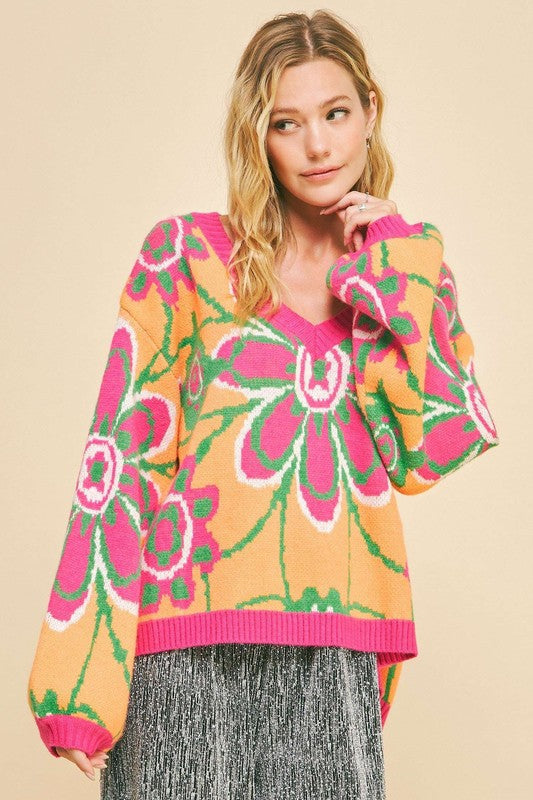 Classic Vintage Sweater with a Flattering Fit