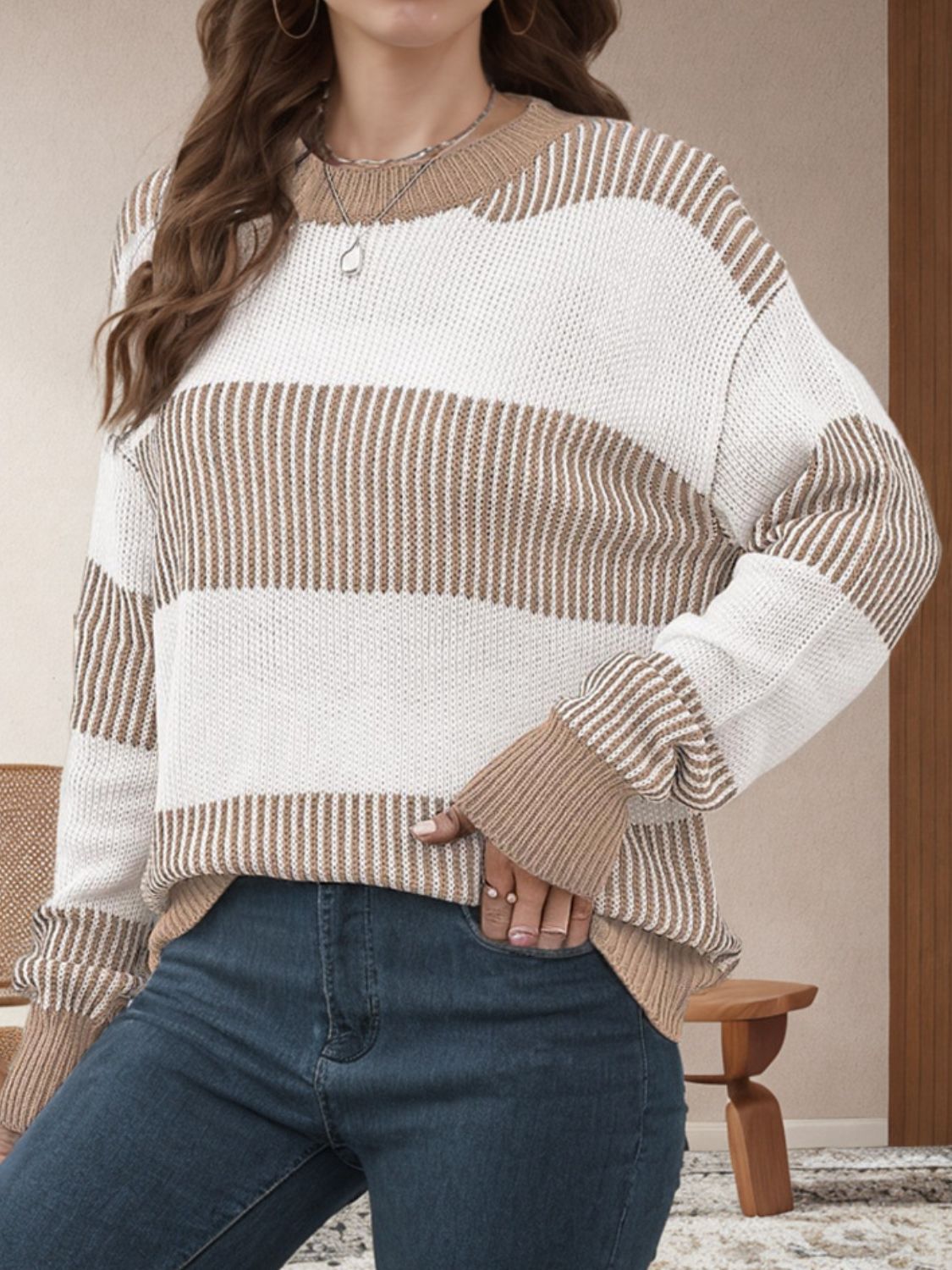 Vintage Inspired Sweater with a Contemporary Edge