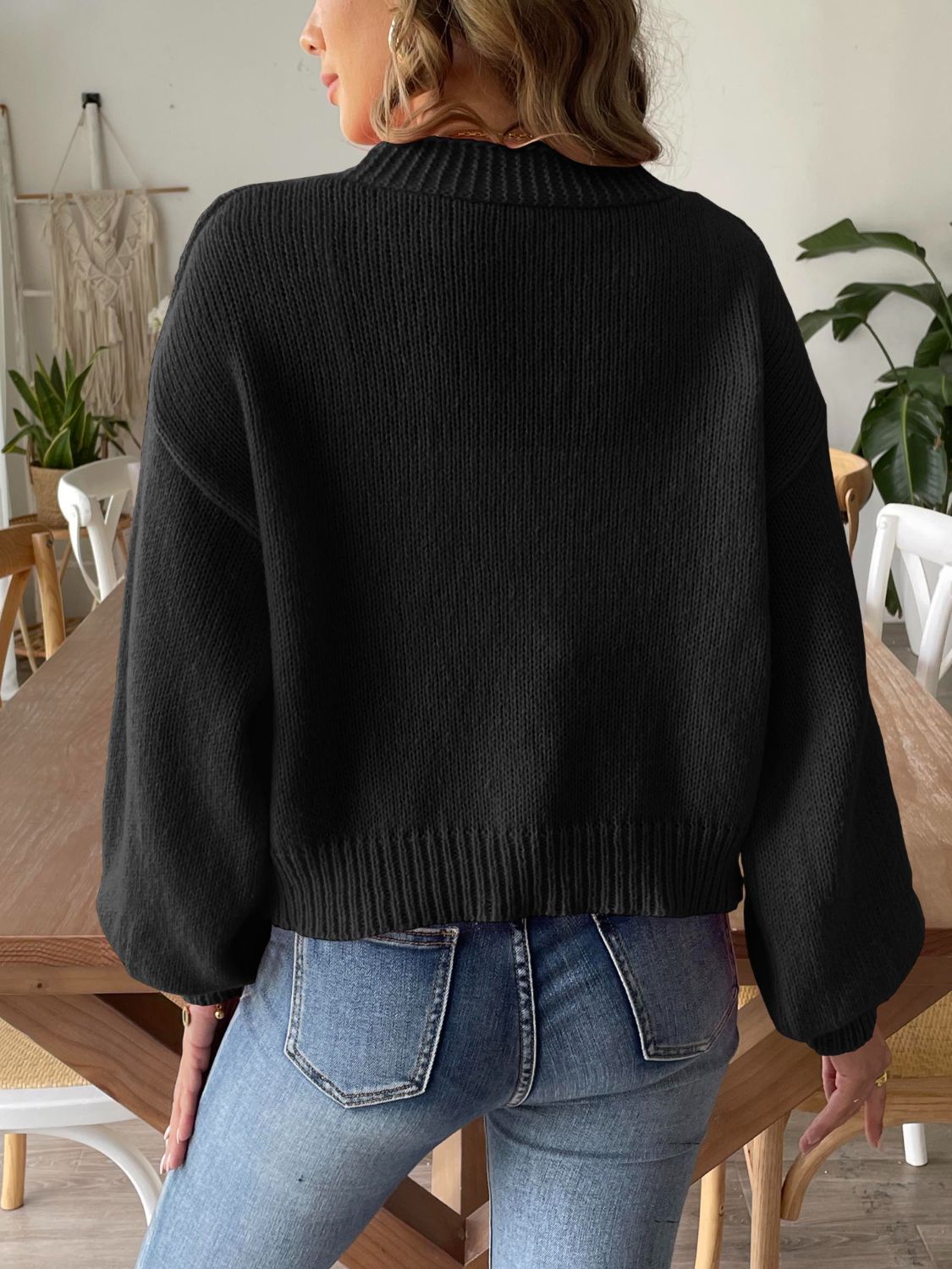A Vintage Style Cardigan with Delicate Timeless Details