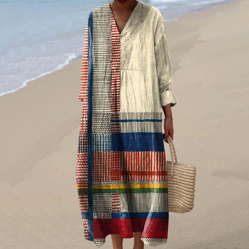 Sulokkaasti suunniteltu Mekko