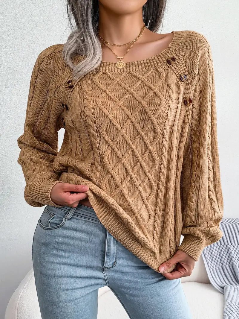 Vintage Inspired Sweater with a Contemporary Edge