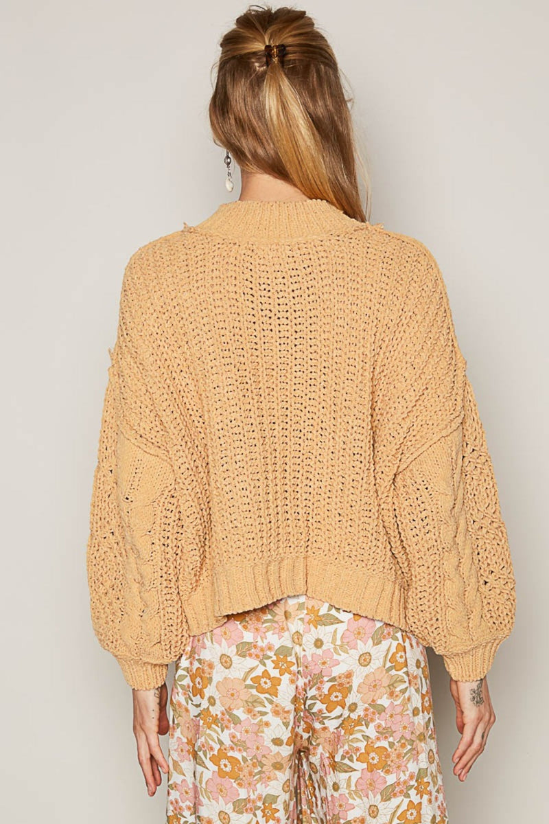 Vintage Inspired Sweater with a Contemporary Edge