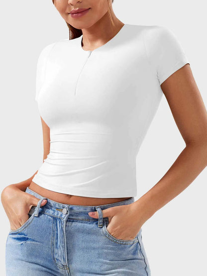 Beautifully Finished T-Shirt in a Timeless Design